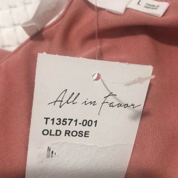 NWT- All In Favor - L - Picture 6 of 6